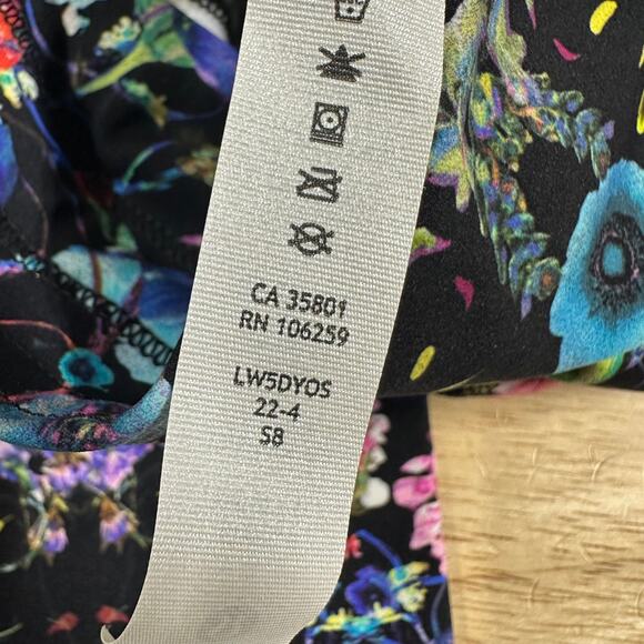 Lululemon Base Pace High-Rise Tight 28" Flowerscope Black Women's Size 2 NWT - Picture 7 of 12